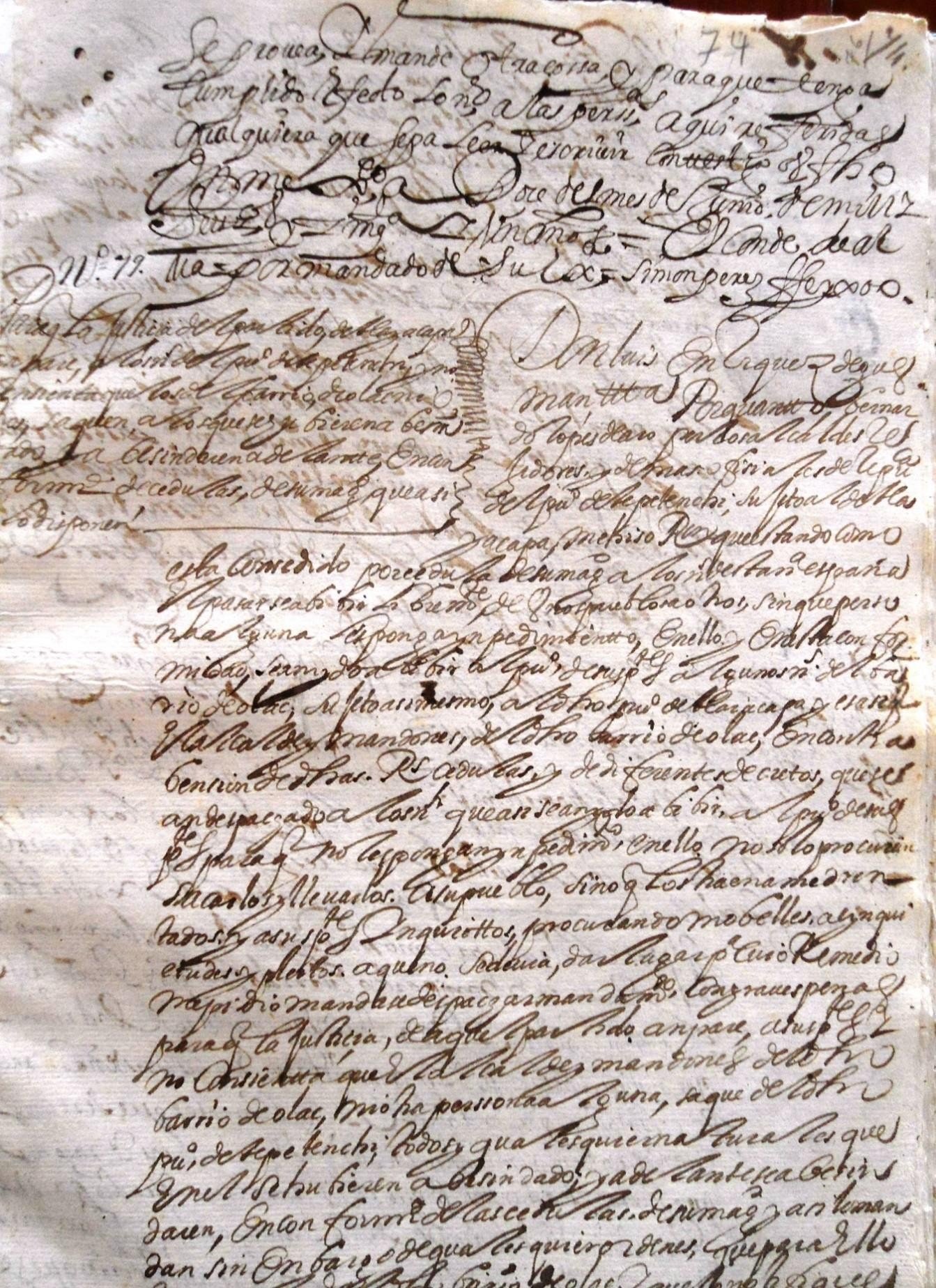 Documento sobre el repartimiento indígena. El caso del pueblo de San Mateo Xalpa, Xochimilco
