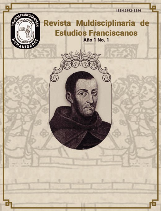 portada de la primer revista multidisciplinaria de estudios franciscanos fray pedro de gante